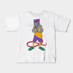 Street gang rat stylish post punk Kids T-Shirt